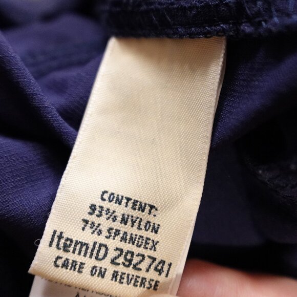 L.L.Bean Vista Camp Pants Straight-Leg Cargo Women’s Small 30" Navy Outdoor - Picture 14 of 15